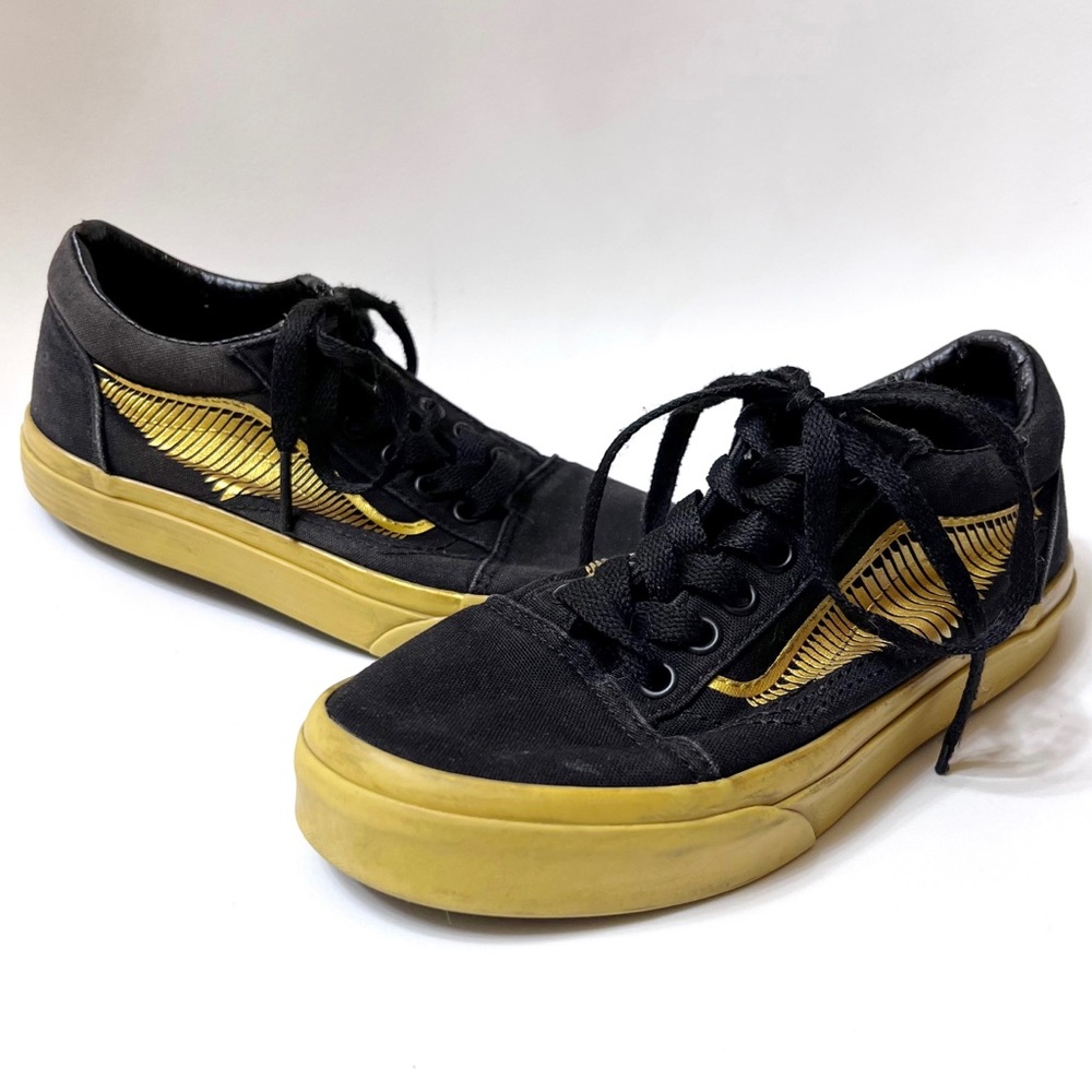 vans x harry potter | golden snitch limited edition old skool sneakers youth 1